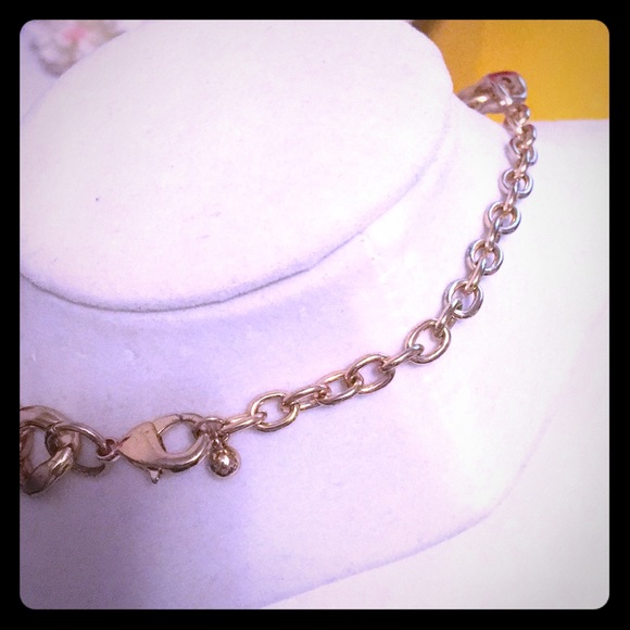 Gold Plated Chain Link Necklace - Picture 2 of 4